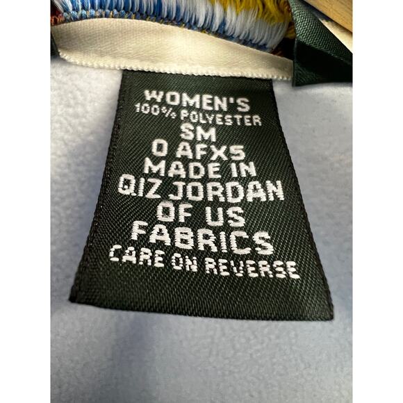 L.L. Bean‎ Women's Full Zip Fleece Vest Jacket Sleeveless Solid Blue Size S - Picture 3 of 6